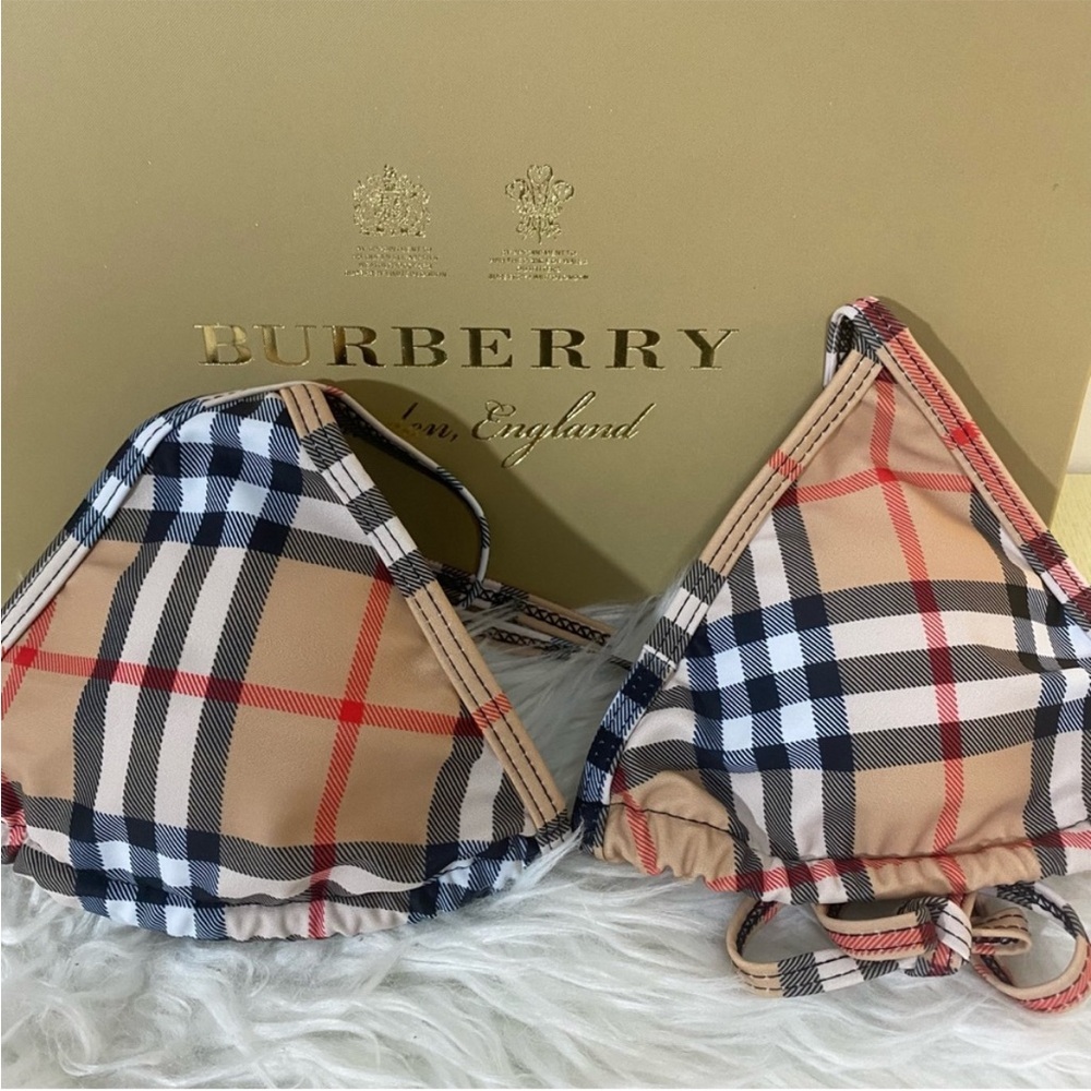 Burberry Checkered Bikini Set - image 7